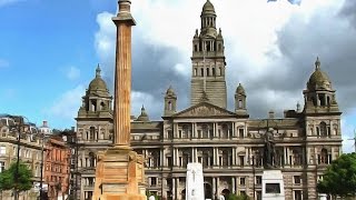 Glasgow City Tour Scotland [upl. by Assecnirp599]