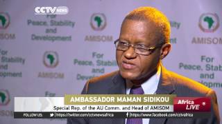 INTERVIEW WITH HEAD OF AMISOM [upl. by Rim693]