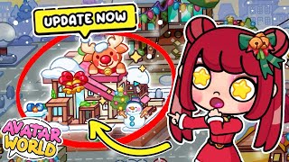 💗NEW UPDATE💗House Maker Is Out Christmas House Decoration In Avatar World  Pazu  Toca Boca [upl. by Moclam]