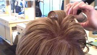 TWIG hair lounge  styling lesson with flat iron Betsy [upl. by Stephi]