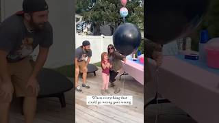 🤦‍♀️ This Gender Reveal Party Turned into CHAOS” schwangerschaft genderreveal grossesse [upl. by Htebzile333]