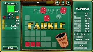 Farkle gameplay [upl. by Englebert86]