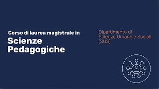 UNIBG  Laurea magistrale in Scienze pedagogiche SUS [upl. by Ing]