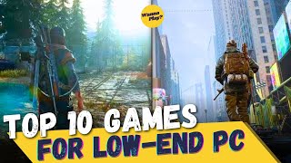 10 High Graphics Games for LowEnd PC  No Graphics Card required 24Gb Ram  512mb V Ram [upl. by Ssalguod]