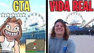 VISITEI A CIDADE DO GTA NA VIDA REAL [upl. by Gambell]