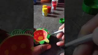 Diwali special diya decortication 🔥🔥 shorts art kanchans art diwali subscribe diyadecoration [upl. by Culbert218]