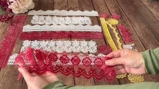 How to make wafer paper lace to decorate a cake طريقة دانتيل الويفر بيبر لتزيين الكيك والنتيجة بتجنن [upl. by Haag]