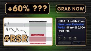 RSR COIN PRICE PREDICTION  BTC ATH CELEBRATION NEWCOMER EXCLUSIVE PERKS ON GATEIO [upl. by Raycher]