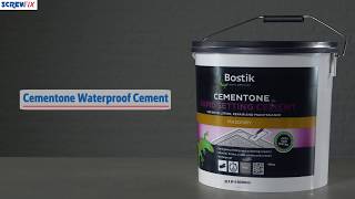 Cermentone Waterproof Cement  Screwfix [upl. by Fedak]