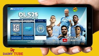 DREAM LEAGUE SOCCER 2025 MOD MANCHESTER CITY ApkObbData [upl. by Harpole]