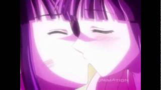 Negima Konoka  Setsuna  Great Kiss SUB [upl. by Atteuqnas]