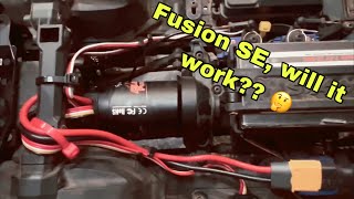 Fitting the Hobbywing Fusion SE Brushless crawler motor in the TRX4 High Trail and testing it [upl. by Rexford]