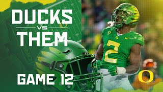 Ducks vs Them  2023 Oregon Football Game 12 Cinematic Recap [upl. by Ebbarta]