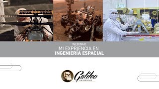 Promocional  Webinar  Mi Experiencia en Ingeniería Espacial [upl. by Joel]