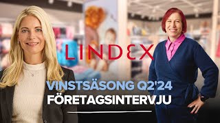 Lindex Group Q2’24 Volatilitet på modemarknaden men även highlights under Q2 [upl. by Cary]