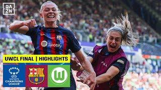 HIGHLIGHTS  Barcelona vs Wolfsburg UEFA Women’s Champions League Final 2023 [upl. by Aicak649]