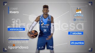 Jasiel Rivero Jugador de la Jornada 11  Liga Endesa 202021 [upl. by Volding394]