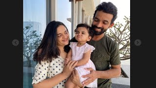 Captain Ajinkya Rahane Daughter AARYA Looks So Happy As Father Returns Home After 6 Months [upl. by Edlun]