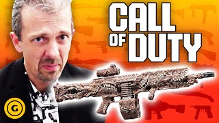 Firearms Expert Reacts To CURSED Call of Duty Guns [upl. by Ykceb]