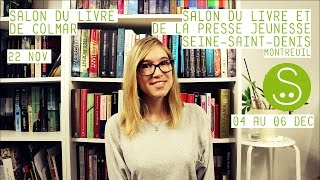 Je vais aux Salons du Livre de Colmar et de Montreuil [upl. by Octavie]