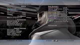 Final Fantasy XIII  Adamant Bangle Upgrade Wurtzite Bangle Full Level Improved [upl. by Justen]