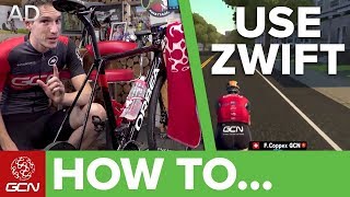 How To Use Zwift  Zwift For Beginners [upl. by Zeta]