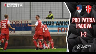 Pro PatriaPadova 12 highlights  5° Giornata Serie C Girone A 20212022 [upl. by Suzetta]