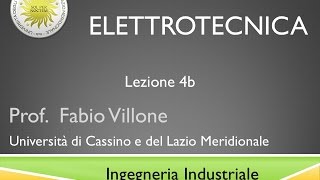 Elettrotecnica Lezione 4b [upl. by Lak872]