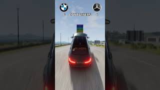 RIVAL TEST BMW M3 VS MERCEDES C43 AMG beamngdrive shorts [upl. by Eeslehc]