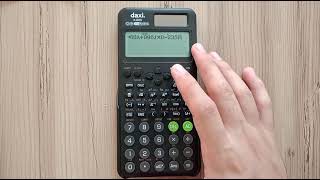 BİLİMSEL HESAP MAKİNESİNDE CALCULATION FONKSİYONU NASIL KULLANILIR CALC TUŞUNUN KULLANIMI X900S [upl. by Debby]