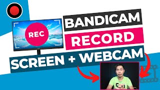 Bandicam Screen Recorder  Record Screen  Webcam Get Two Videos [upl. by Murial634]