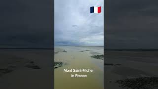 🌍 Discover the Magic of Mont SaintMichel 🏰🇫🇷 MontSaintMichel FranceTravel shorts [upl. by Rox]