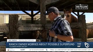 Ranch owner worries about possible Superfund [upl. by Cone672]