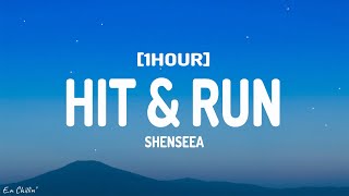 Shenseea  Hit amp Run Lyrics ft Masicka Di Genius 1HOUR [upl. by Nelleeus]