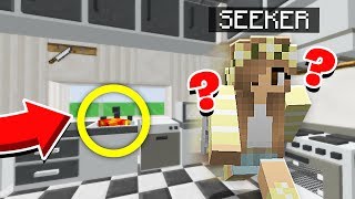 HIDING FROM A GIRL  GIANT Hide amp Seek  Minecraft Mods [upl. by Fantasia]