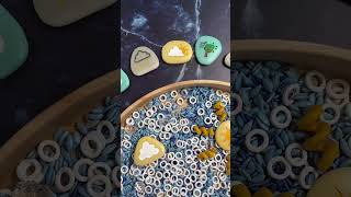 EXPLORING WEATHER ☀️🌧️❄️🌈sensoryplay earlychildhoodeducation learningthroughplay shorts [upl. by Anirbus]