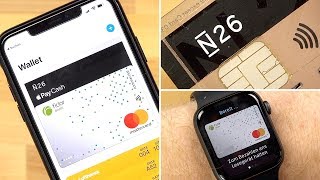 Apple Pay ab JETZT in Deutschland verfügbar Einrichten einer N26 amp Fidor Kreditkarte Anleitung [upl. by Chamberlain684]