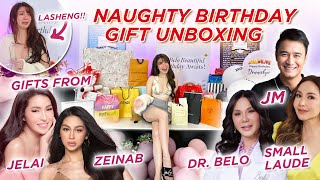 LASHENG BIRTHDAY GIFT UNBOXING WAHAHA SORRY NA AGAD [upl. by Sucramad614]