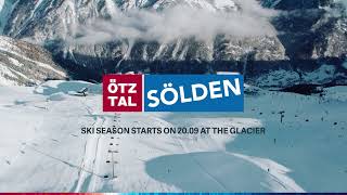 Ski season starts on Sept 20 2024  Sölden [upl. by Tenaej880]