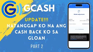 Legit ang CASHBACK sa GCASH GLOAN [upl. by Naibaf]