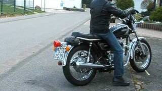 XS 650 Original Kick And Run Sound [upl. by Balas]