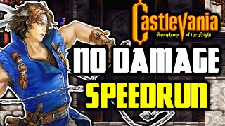 Castlevania SotN Richter No Damage Speedrun [upl. by Caine]