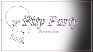 Pity Party Kageyama Angst  Haikyuu Lyric Convo Requested [upl. by Sundin]