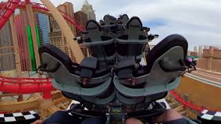 Roller Coaster in Las Vegas with Evan Everywhere and Digger NewYork New York Hotel Resort Strip [upl. by Colline]