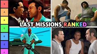 Ranking Every GTA Game FINAL MISSION from Worst to Best [upl. by Appolonia]