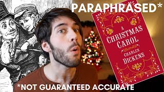 A Christmas Carol PARAPHRASED [upl. by Harrak178]