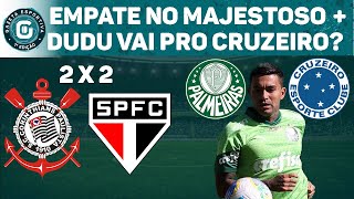 Corinthians 2 x 2 São Paulo no Brasileirão  Dudu fica no Palmeiras  GE 1ª Edição 170624 288 [upl. by Wanonah]