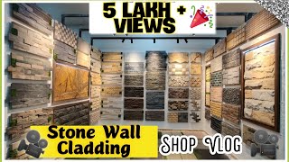 Natural Stone Wall Cladding Price in India  Wall Cladding Tiles Design [upl. by Gildus]