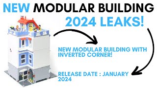 New Lego modular building 2024 leaks Lego Icons [upl. by Dyana]