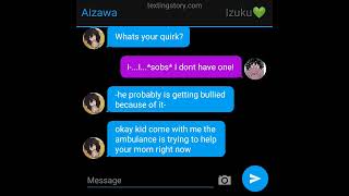 Dadzawa texting story part 1 Suicide topic in beginning [upl. by Leirum]